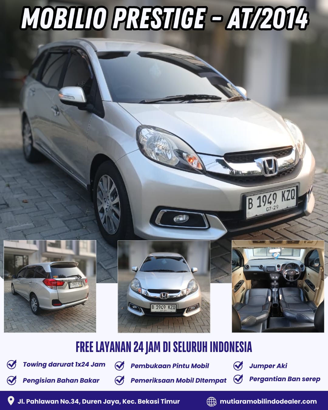 Honda Mobilio Prestige AT